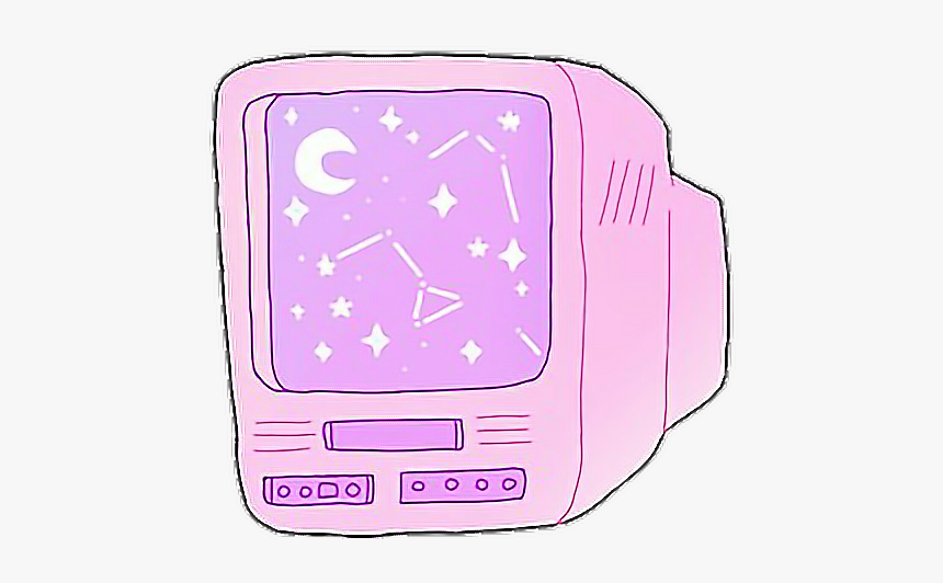 Pink Tv Png - Pink Computer Clipart, Transparent Png, Free Download