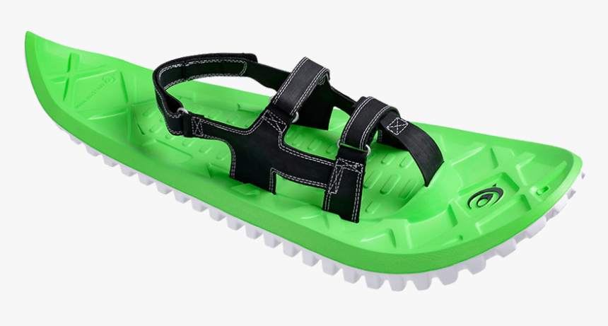 Crescent Moon Eva V2 Showshoe Green Lime - Crescent Moon Eva Foam Snowshoes, HD Png Download, Free Download