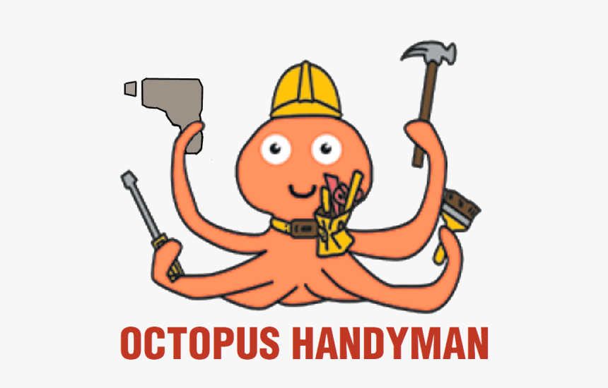 Octopus Handyman, HD Png Download, Free Download