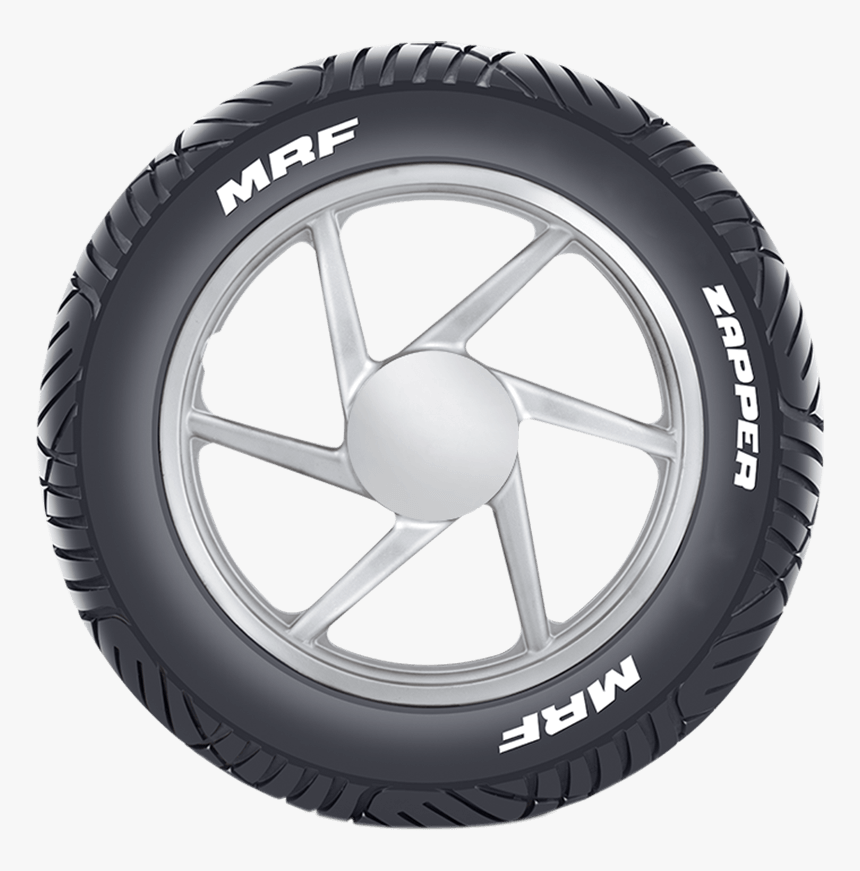 Bike Tire Png - Mrf Two Wheeler Tyres, Transparent Png, Free Download