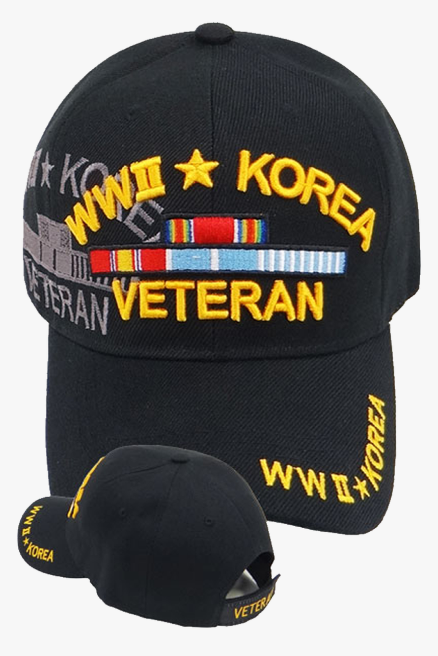 World War Ii Korea Veteran Shadow Cap - Baseball Cap, HD Png Download, Free Download