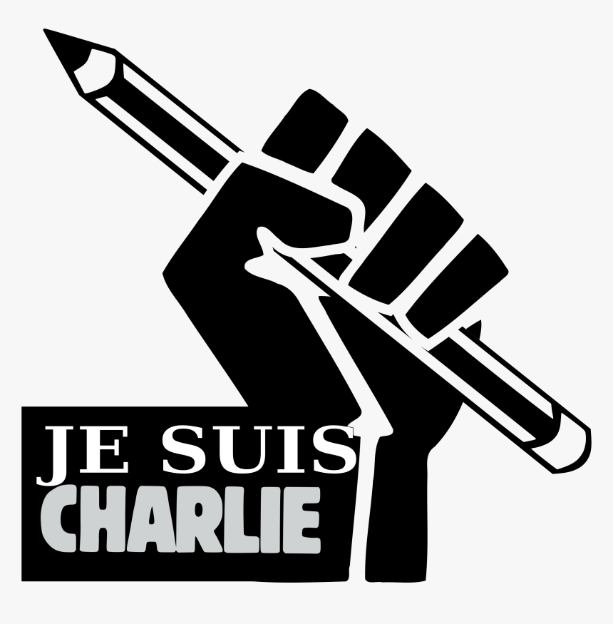 Ripped Book Clipart Graphic Freeuse April 2015 Mirabile - Je Suis Charlie, HD Png Download, Free Download
