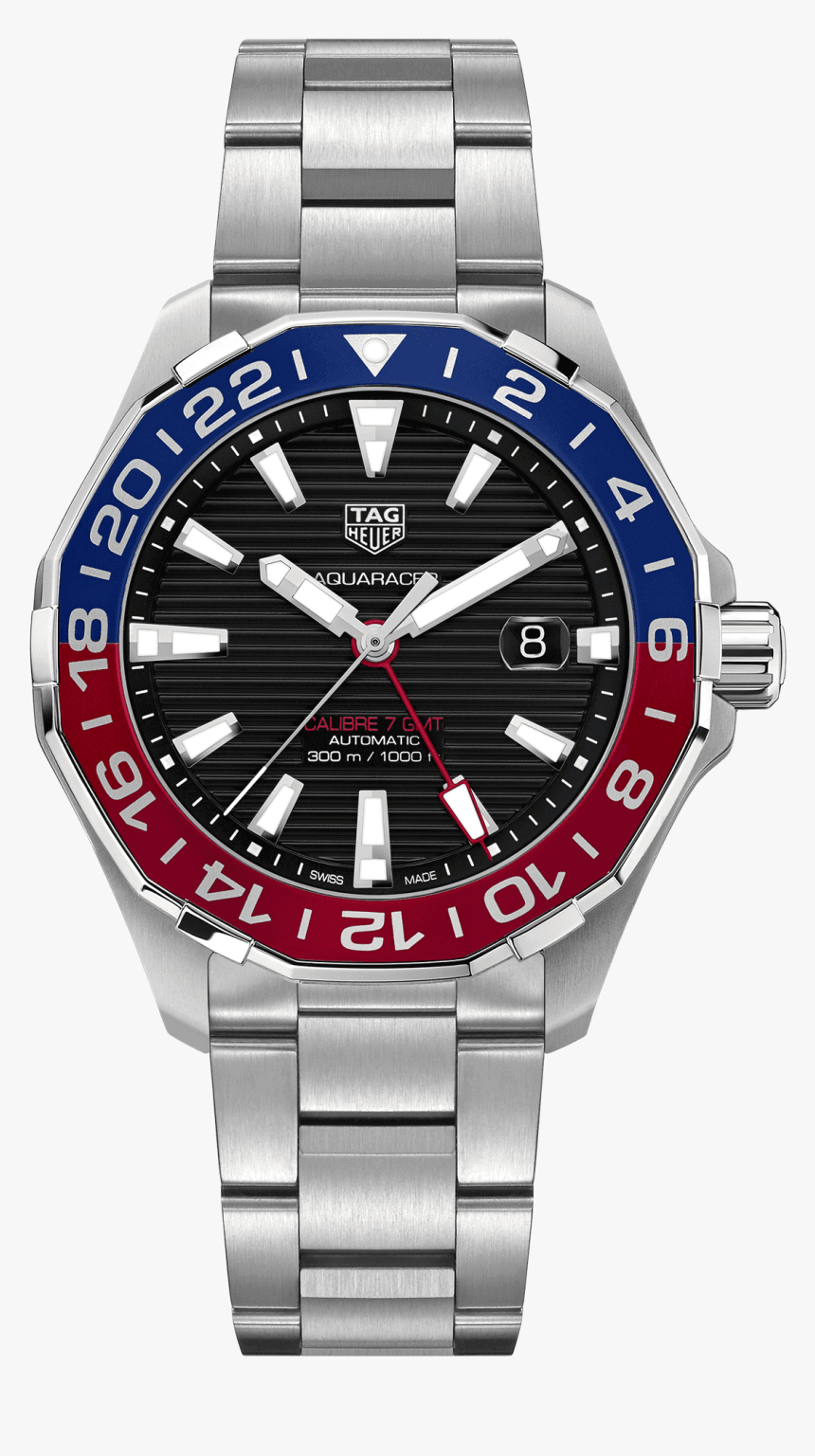 Tag Heuer Aquaracer Calibre 7 Gmt - Tag Heuer Aquaracer Calibre 7, HD Png Download, Free Download