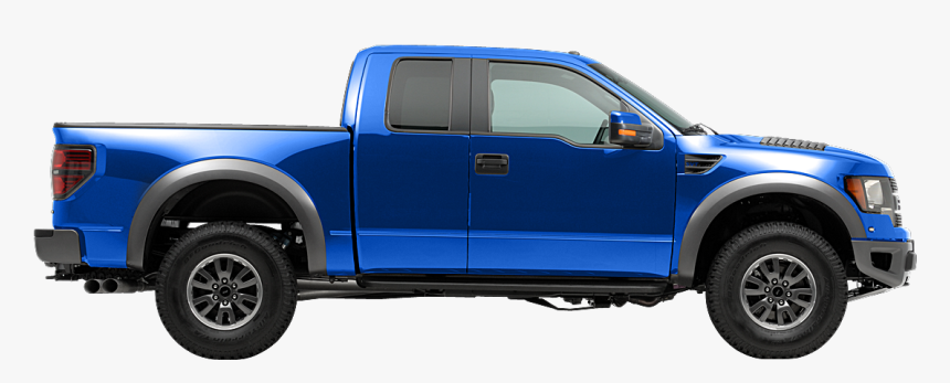 Transparent Ford F150 Clipart - Black Ford Raptor Side, HD Png Download, Free Download