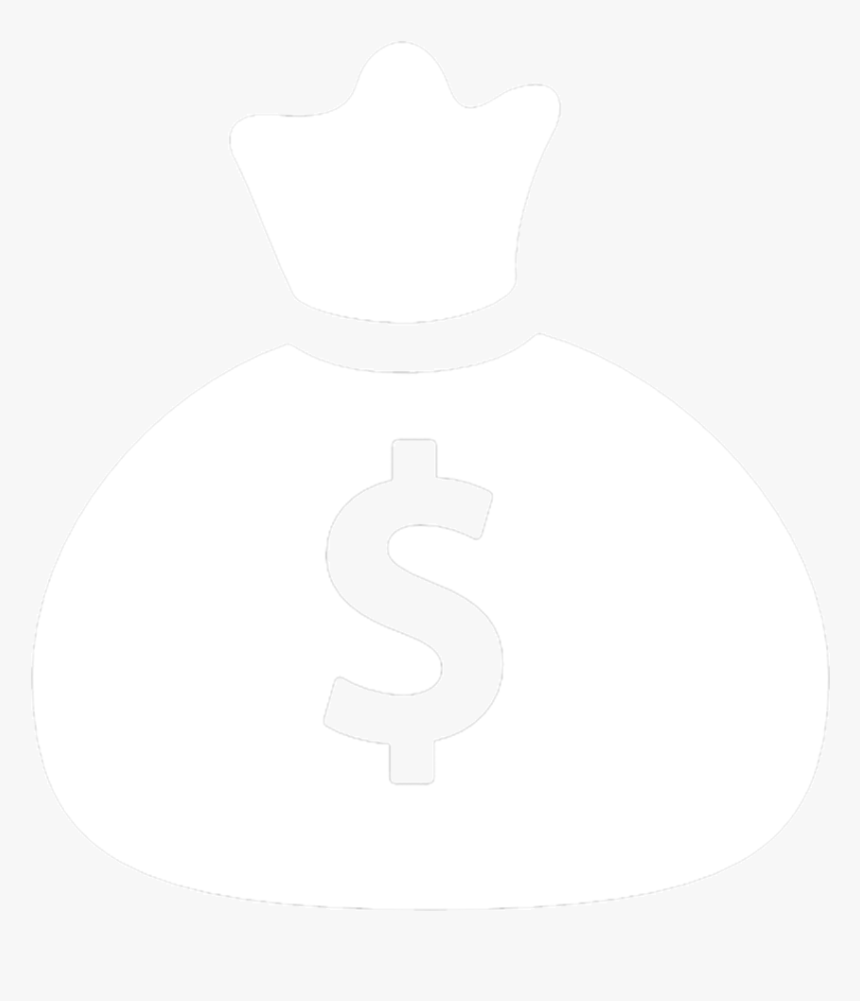Save Big Money On Your Purchase - Money Bag Icon White, HD Png Download, Free Download