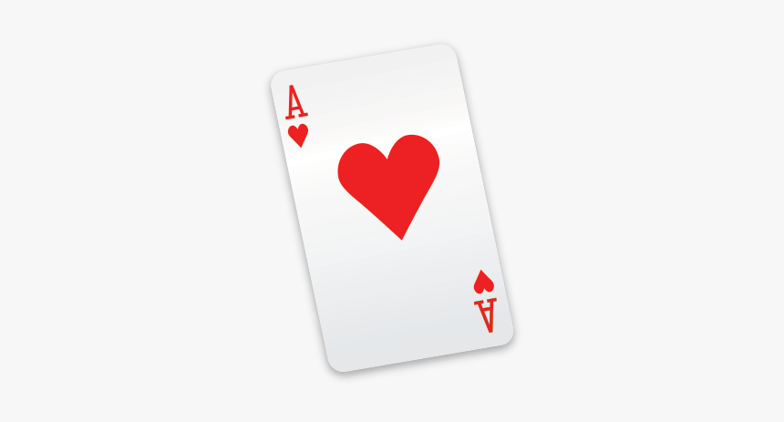 Ace Of Hearts - Card Game, HD Png Download, Free Download