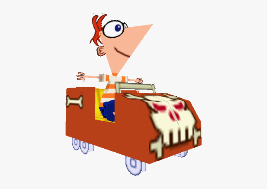 Download Zip Archive - Phineas And Ferb Across The 2nd Dimension Ds 3d Models, HD Png Download, Free Download