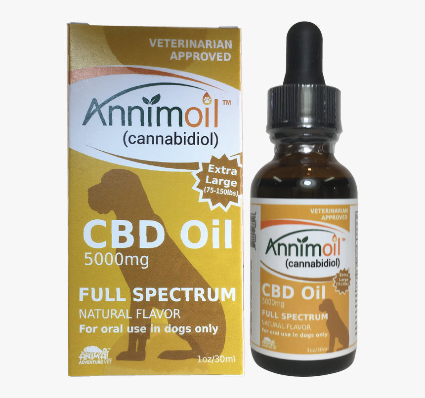 Annimoil 5000mg Full Spectrum Natural Flavor Cbd Oil, HD Png Download, Free Download