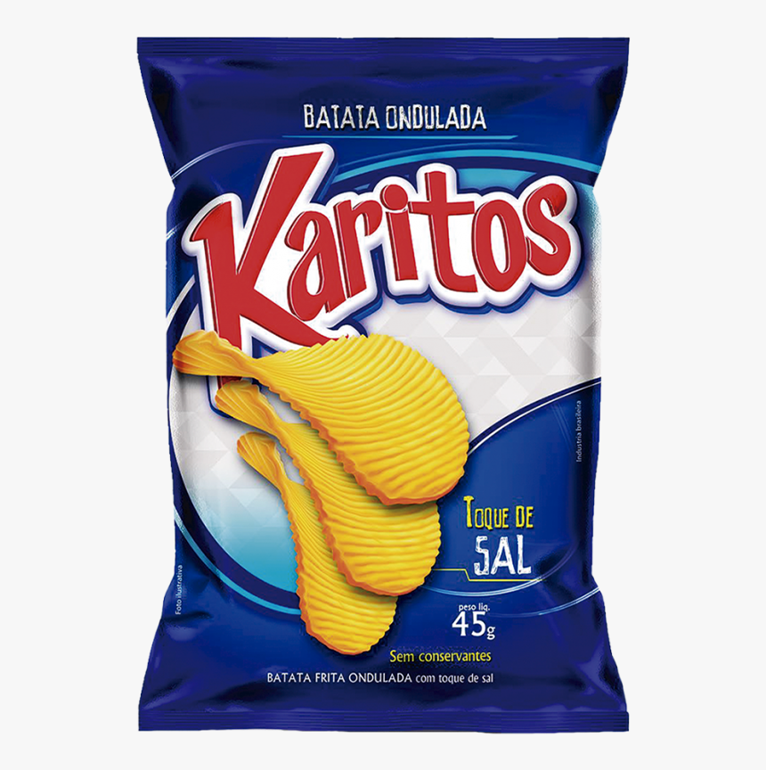 Karitos Toque Sal 45g - Potato Chip, HD Png Download, Free Download