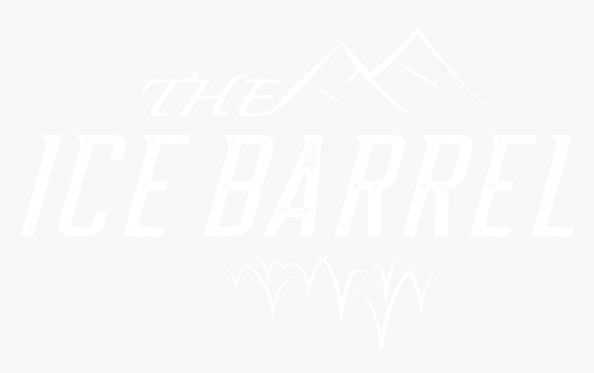 The Ice Barrel - Calligraphy, HD Png Download, Free Download