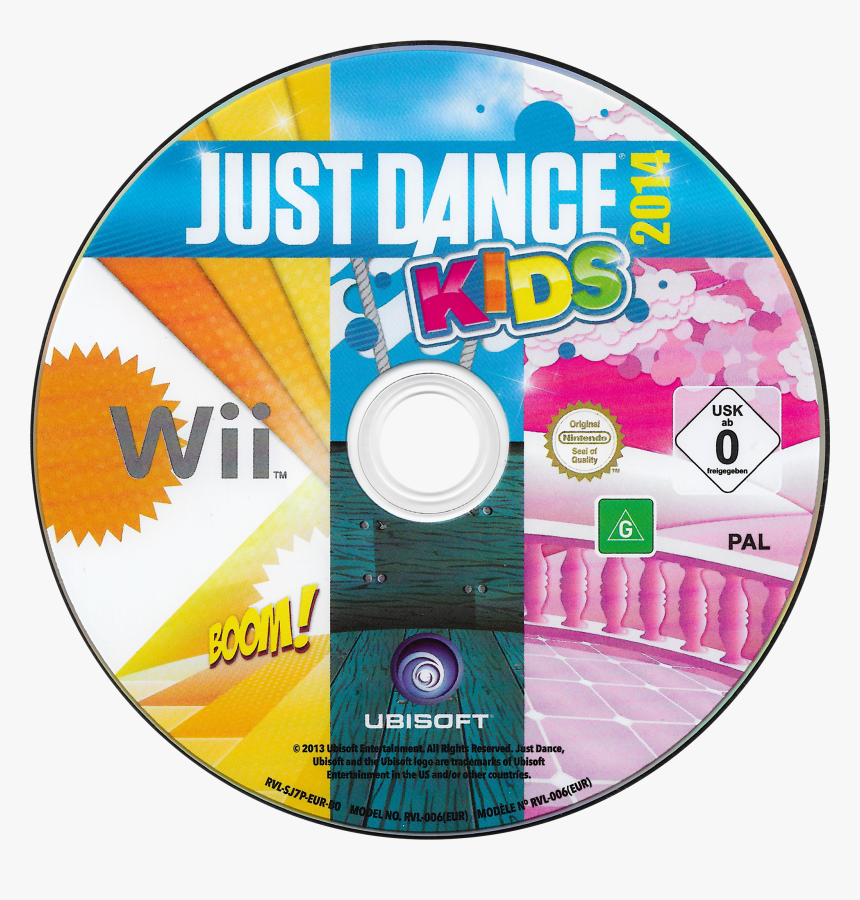 Just Dance Kids 2014 Cd Cover Wii, HD Png Download, Free Download