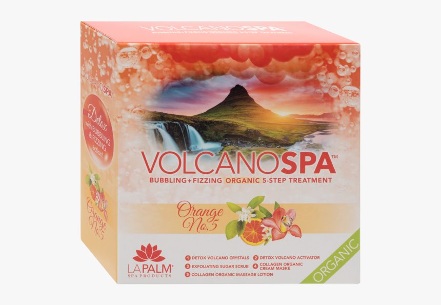 5 Step Pedicure Spa In A Box - La Palm Volcano Spa, HD Png Download, Free Download
