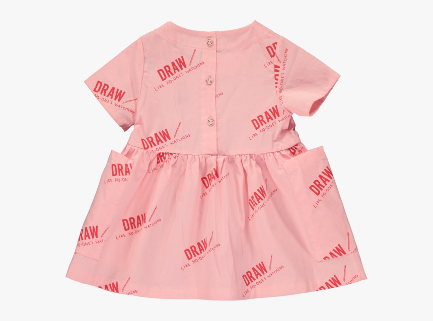 Beau Loves Pink Draw Baby Dress - Super Lawyer, HD Png Download, Free Download