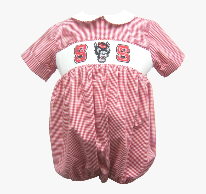 Nc State Wolfpack Infant Boys Hand Smocked Bubble - Pattern, HD Png Download, Free Download
