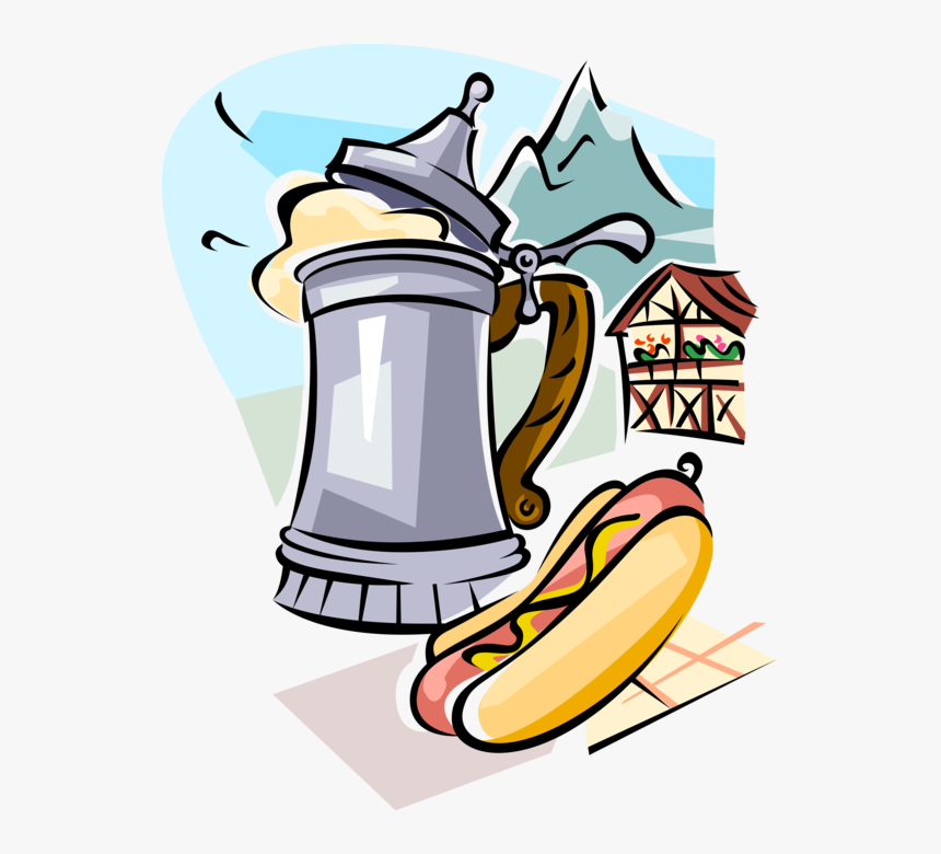 Oktoberfest Clipart Bratwurst - Oktoberfest, HD Png Download, Free Download