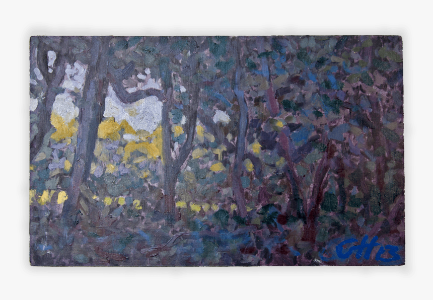 George Haynes Winter Trees - Modern Art, HD Png Download, Free Download