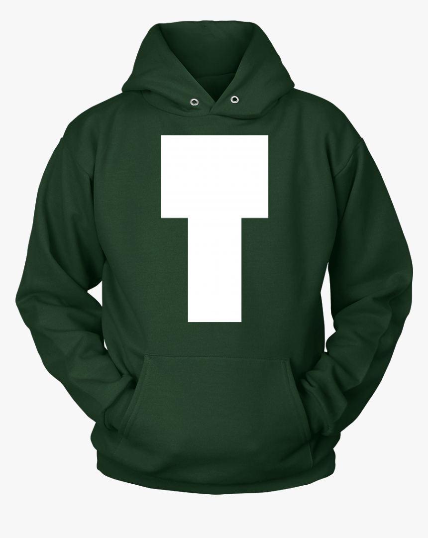 T Transparent Style - Hoodie With Letter T, HD Png Download, Free Download