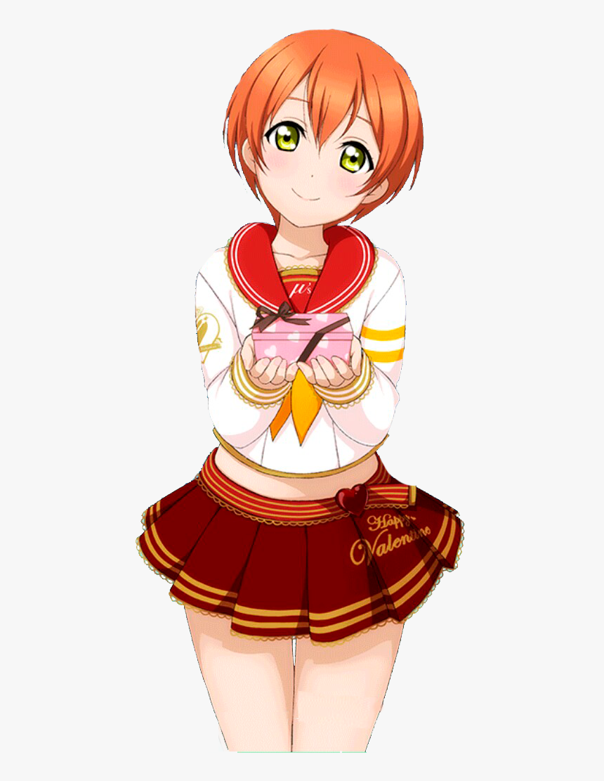 Valentine Transparent Love Live - Rin Love Live Valentine's, HD Png Download, Free Download