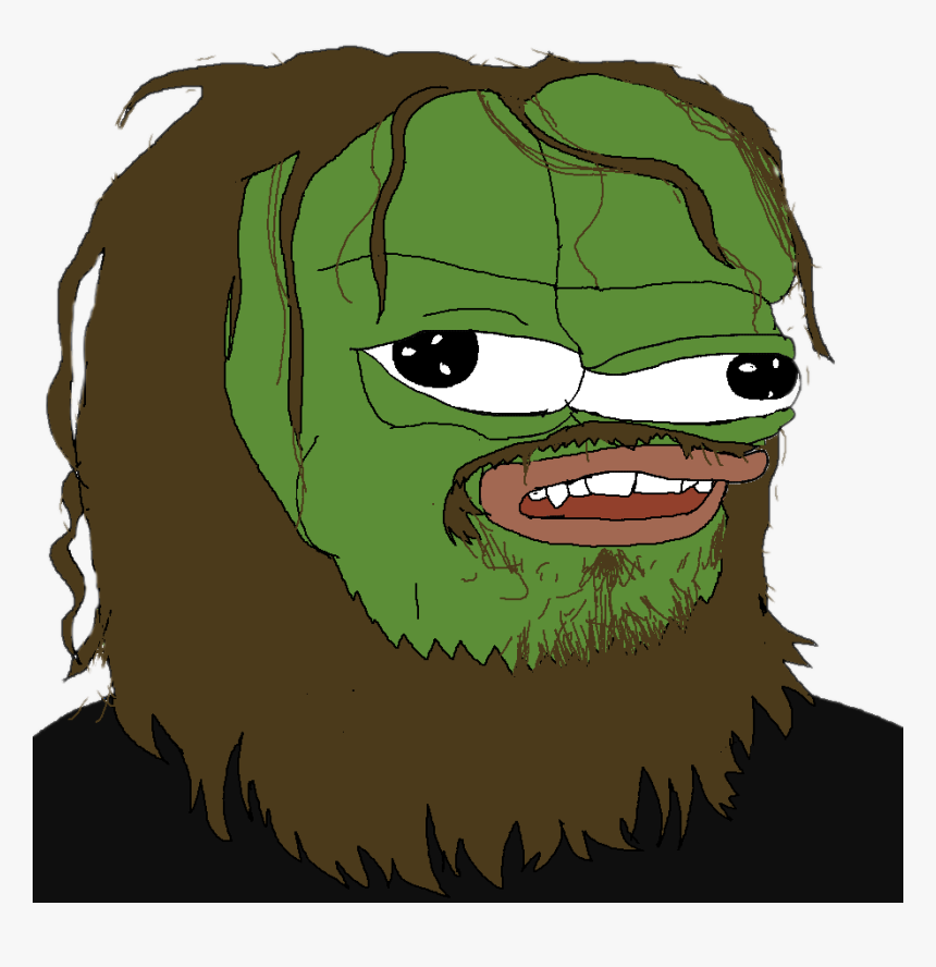 #pepe #meme #rarepepe - Pepe Cave Man, HD Png Download, Free Download