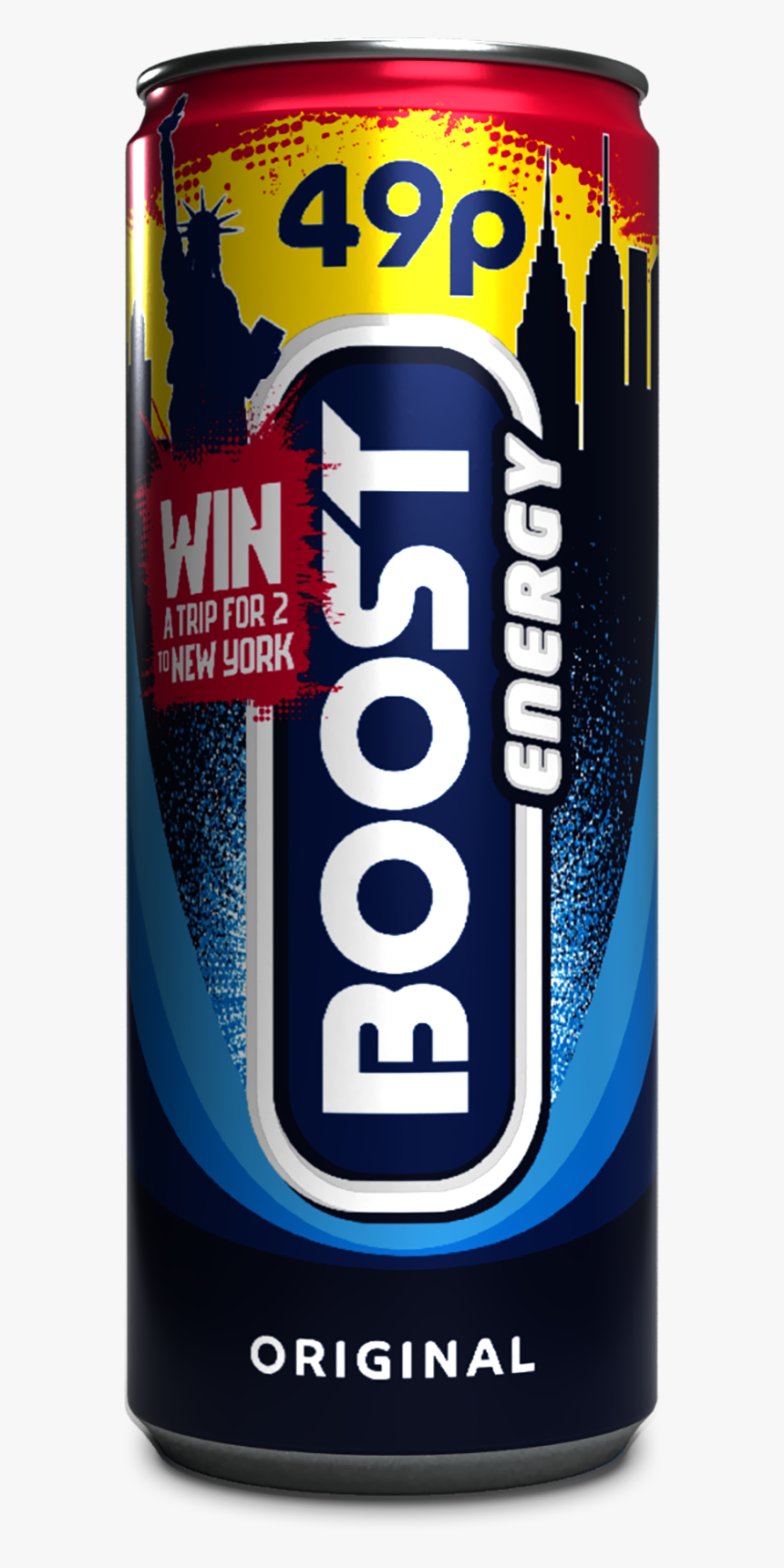 Boost Energy Original Can 250 Ml, HD Png Download, Free Download