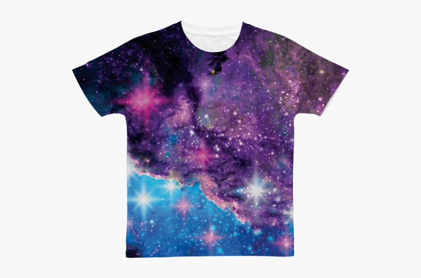Galaxy Classic Sublimation Adult T-shirt - Milky Way, HD Png Download, Free Download