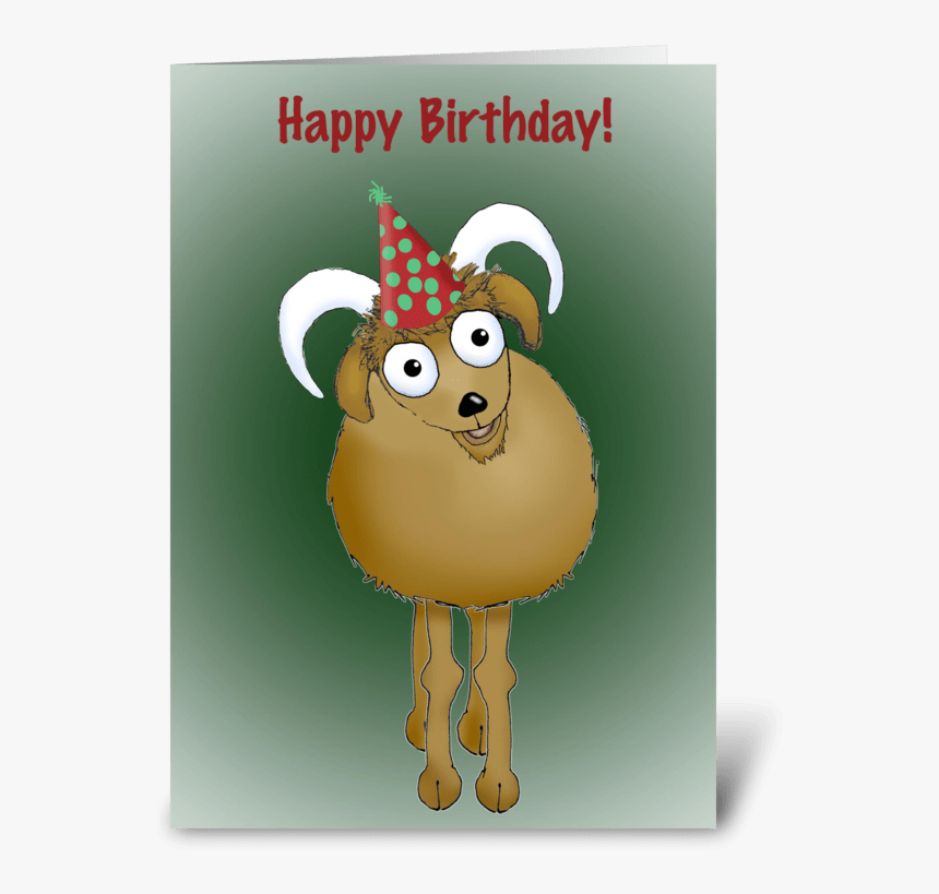 Happy Birthday Old Goat - Cartoon, HD Png Download, Free Download