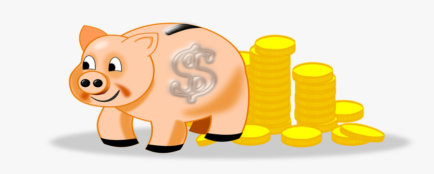 Piggy Bank, Coins, Money, To Save - Dinheiro Cofrinho, HD Png Download, Free Download
