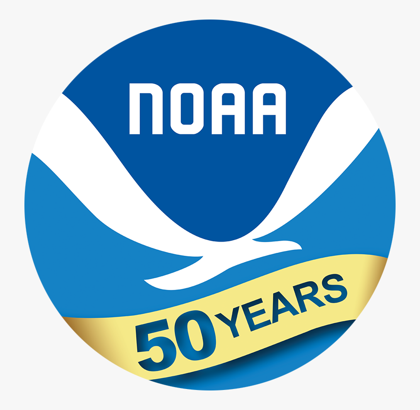 Noaa 50th Anniversary Logo - Circle, HD Png Download, Free Download