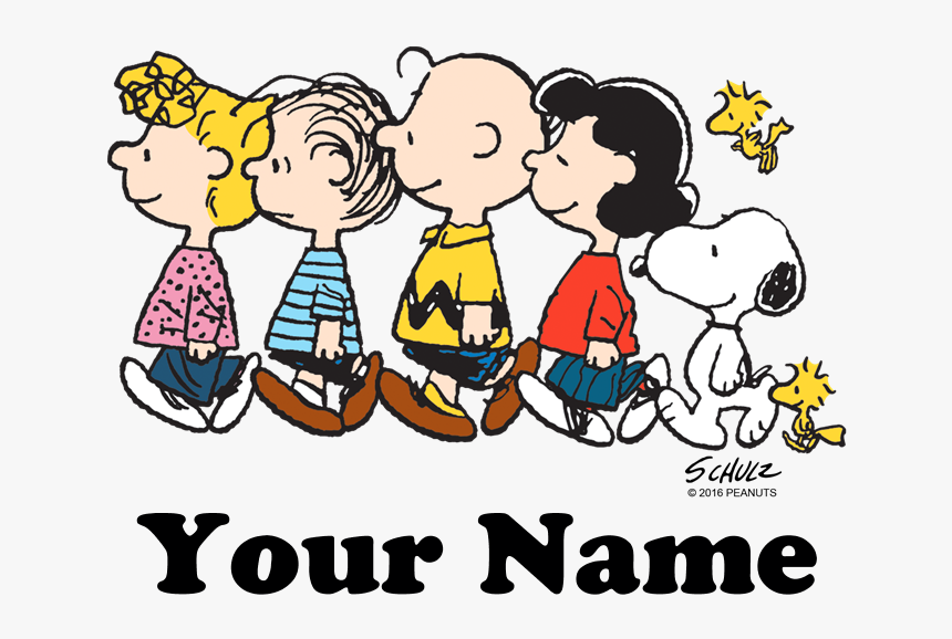 Walking No Bg Personalized - Charlie Brown Peanuts Walking, HD Png Download, Free Download