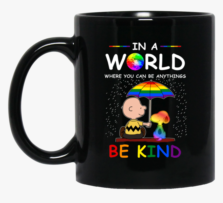 Lgbt Charlie Brown Snoopy In A World Where You Can - Disney World Is Calling And I Must Go, HD Png Download, Free Download