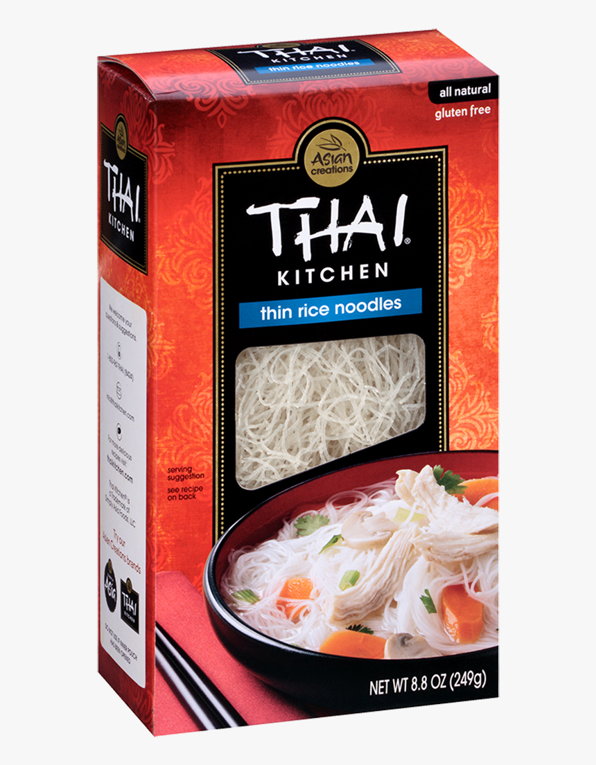 Thin Rice Noodles - Rice Noodle Thai Kitchen, HD Png Download, Free Download