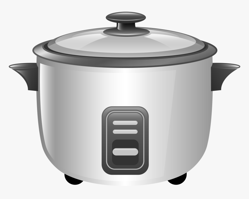 White Smartcooker Png Clipart - Clip Art Rice Cooker Clipart, Transparent Png, Free Download