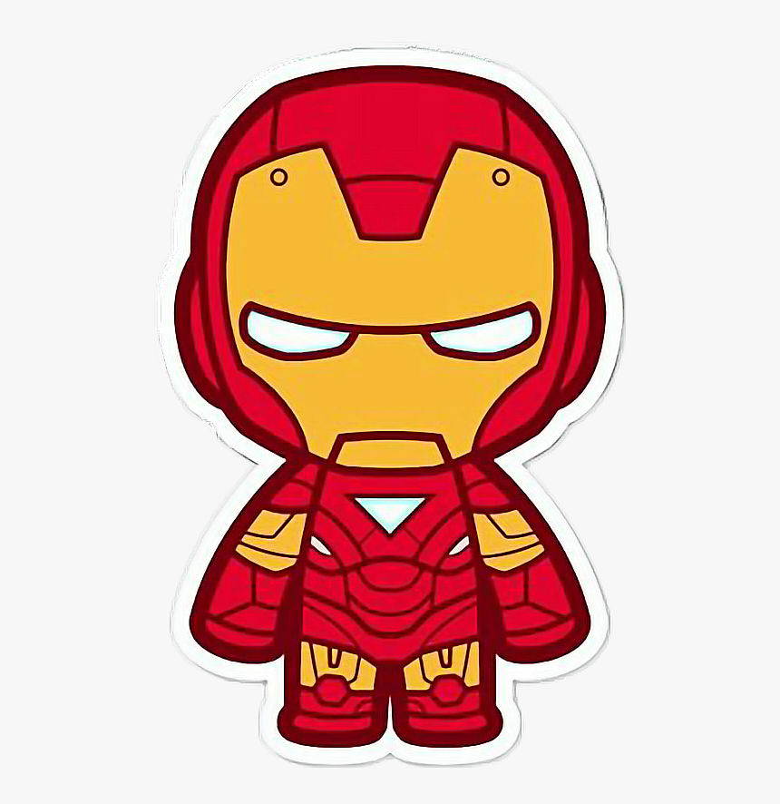 #ironman #hierro #iroman #emoji #emojis #emojisticker - Ironman Comic Cute, HD Png Download, Free Download