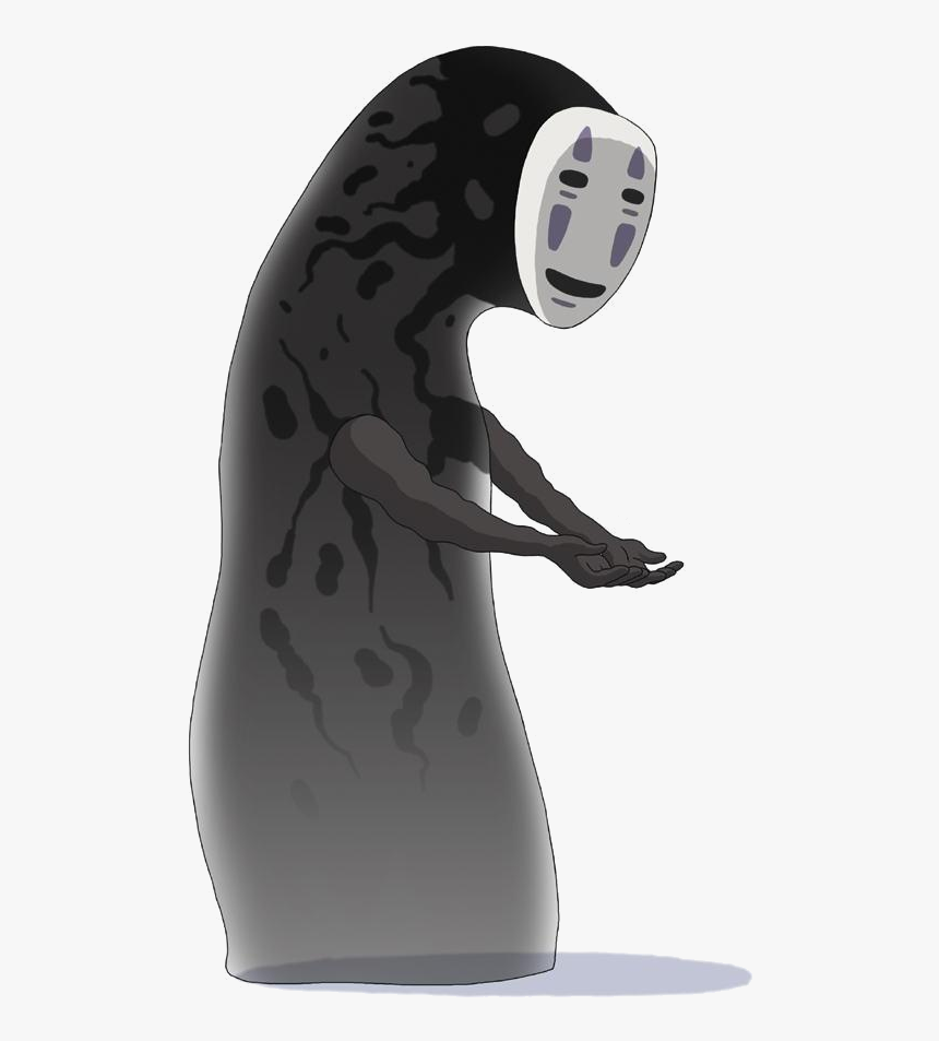 No Face Spirited Away Hands , Png Download - Spirited Away No Face Png, Transparent Png, Free Download