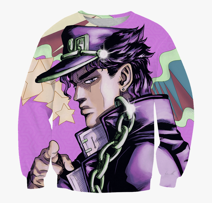 Jotaro Clothing - Jojo Jotaro Art, HD Png Download, Free Download