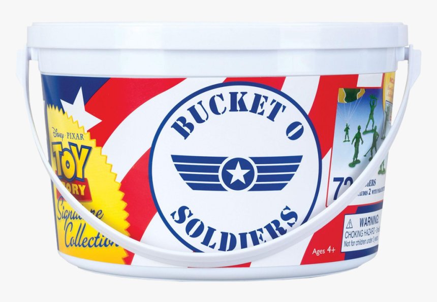 Bucket O’ Soldiers Signature Collection - Toy Story Soldiers Bucket, HD Png Download, Free Download