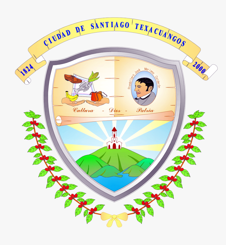 Transparente Escudo - Alcaldia De Santiago Texacuangos, HD Png Download, Free Download