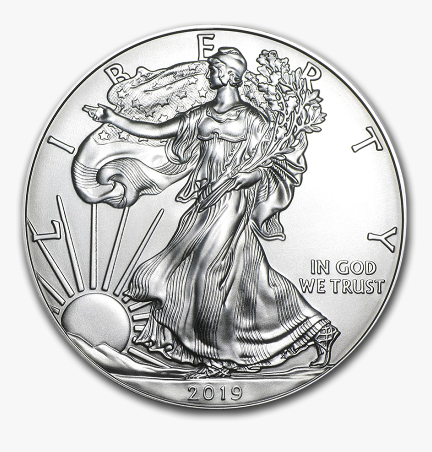 2018 Silver Eagle Coin, HD Png Download, Free Download