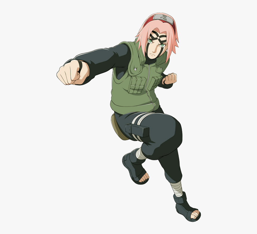 Haruno Sakura Render By Kangaroogi-d579p6c - Sakura Haruno Ninja War, HD Png Download, Free Download