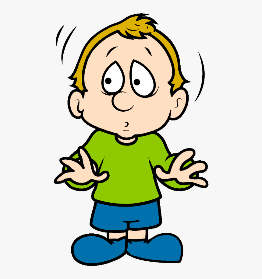 253285 - Scared Boy Clipart Png, Transparent Png, Free Download