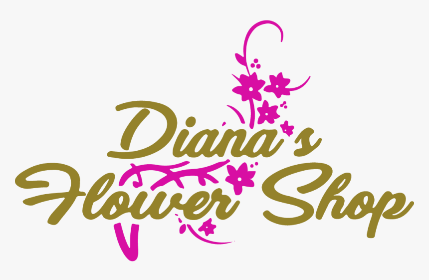 Diana"s Flower Shop - Calligraphy, HD Png Download, Free Download