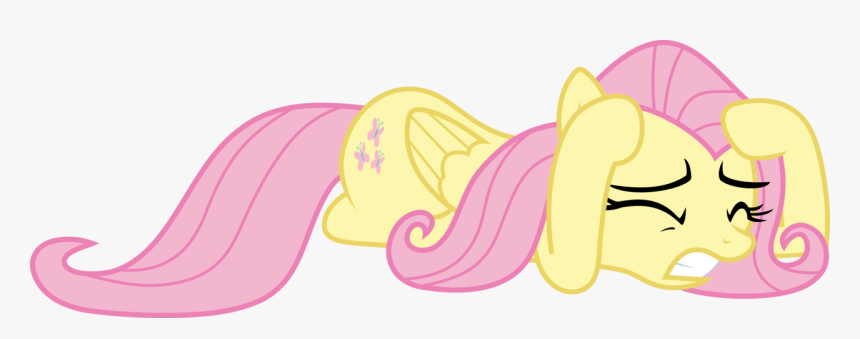Absurd Res, Artist - My Little Pony Fluttershy Hiding, HD Png Download, Free Download