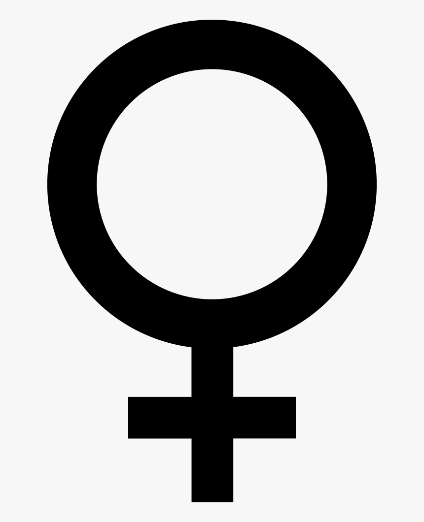 Female Symbol Comments - Gender Woman Icon Png, Transparent Png, Free Download