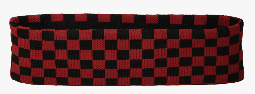 Checkered Red-black Headband / Sweatband - Winding Road Clipart, HD Png Download, Free Download