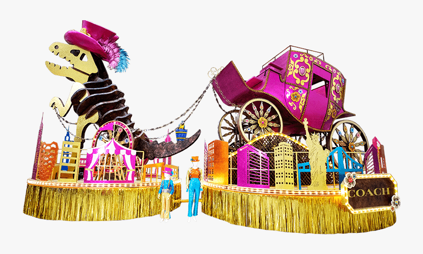Coach Float In Macy's Parade, HD Png Download, Free Download