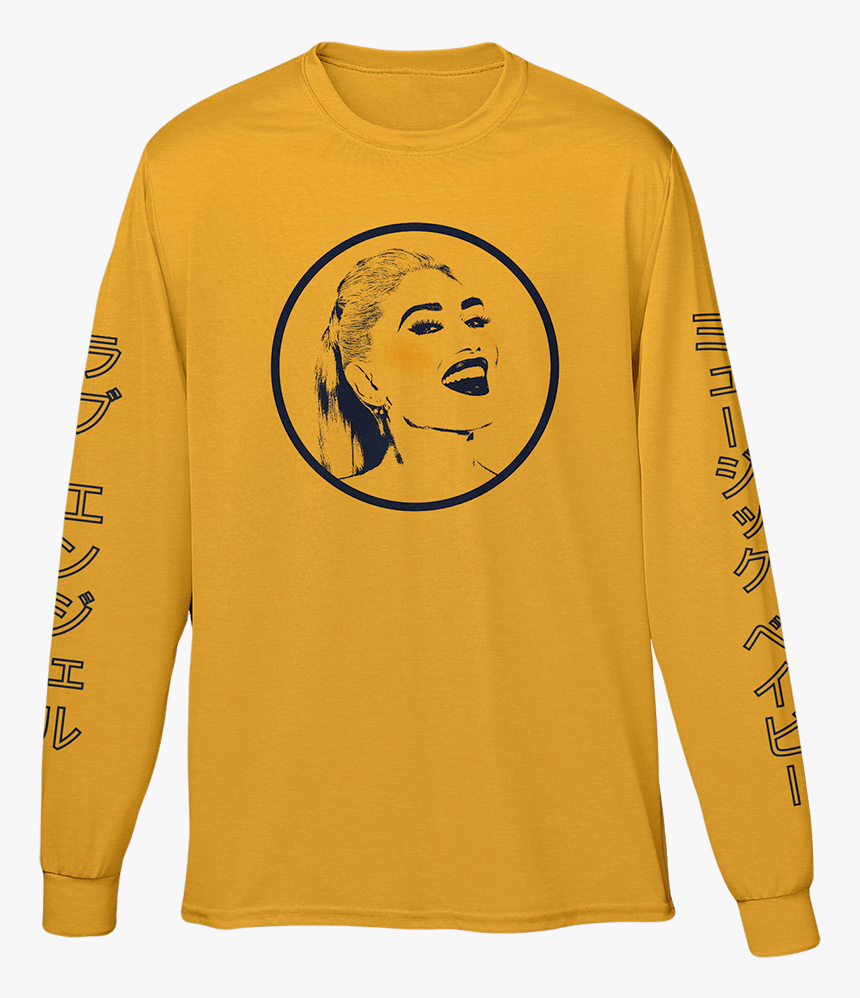 Gwen Gold Long Sleeve - Long-sleeved T-shirt, HD Png Download, Free Download