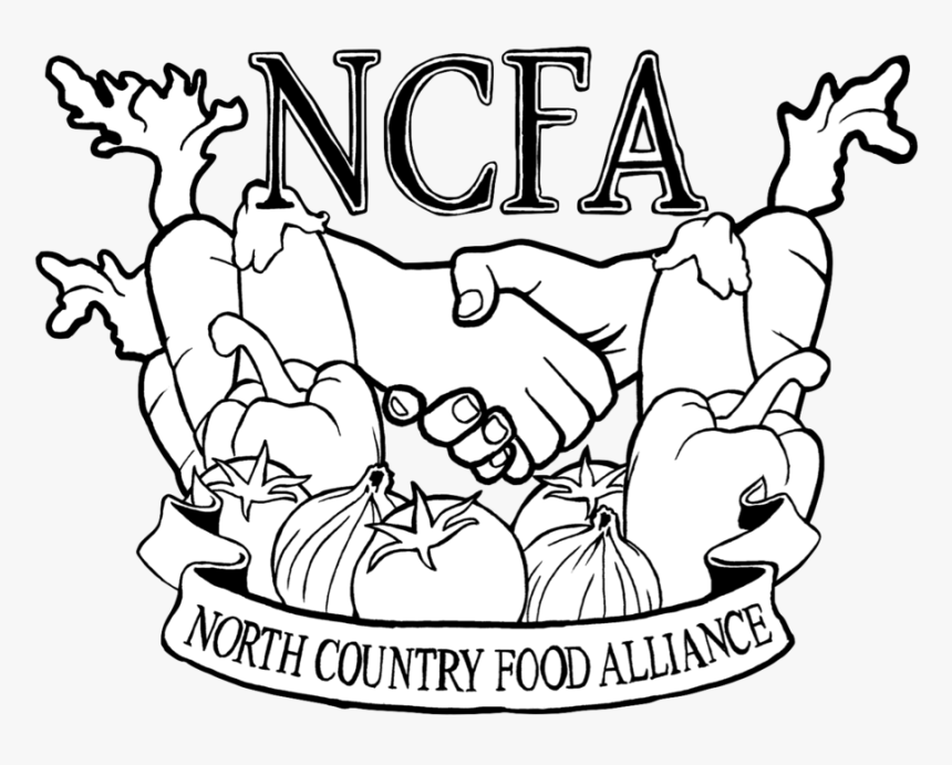 Ncfa Logo Black And White - Cartoon, HD Png Download, Free Download