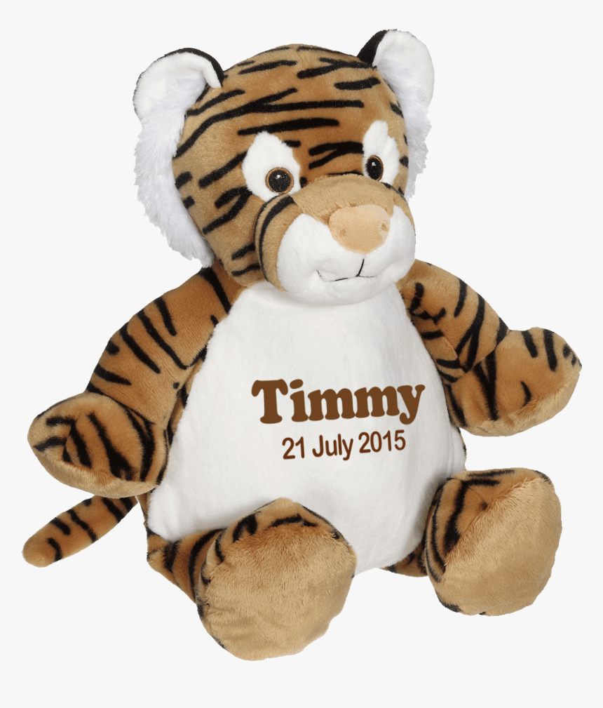 Embroider Buddy Torytiger-front - Cuddle Buddies Stuffed Animals, HD Png Download, Free Download