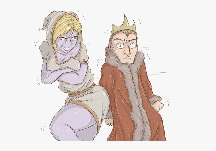 Elana And King Rick "the Stiff - Elena The Champion Of Lust, HD Png Download, Free Download