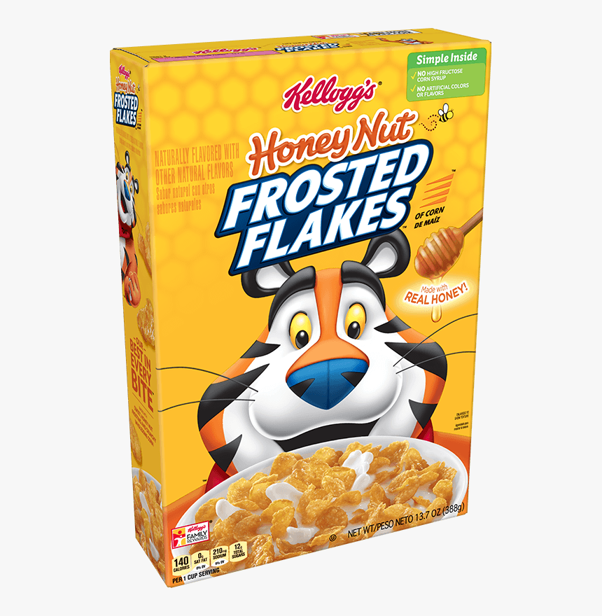 Kellogg's Honey Nut Frosted Flakes, HD Png Download, Free Download